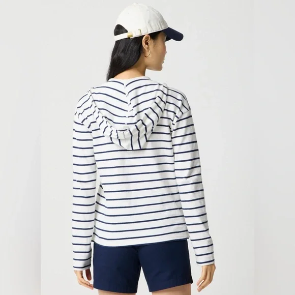 J.Crew V-neck beach hoodie - Picture 2 of 4